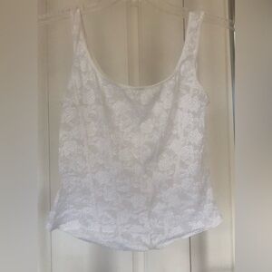 Lace camisole white